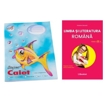Pachet Caiet Pestisor dictando A5, 48 file, Casa Tipografica si Limba si literatura romana, manual clasa a 3-a - Margareta Onofrei