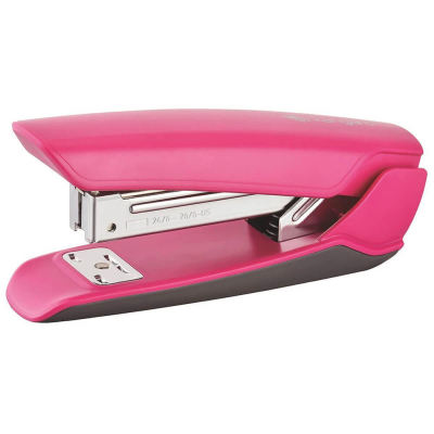 Capsator Kangaro NOWA-35, 24/6, 25 coli, 52mm, plastic, roz fucsia