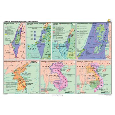 Conflicte armate dupa al doilea razboi mondial 140x100 cm CR-3227B