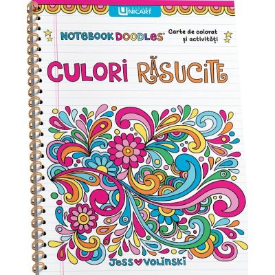 Culori rasucite. Carte de colorat si activitati - Jess Volinski