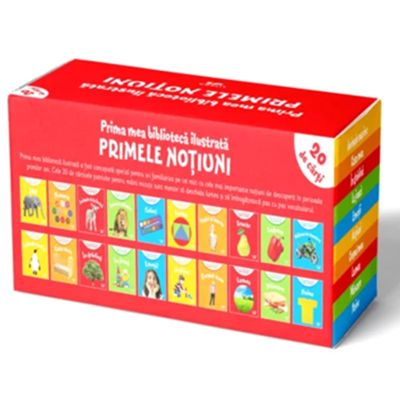 Cutie. Prima mea biblioteca ilustrata. Primele notiuni