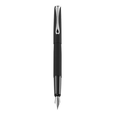 Stilou DIPLOMAT Esteem, cu penita M, din otel inoxidabil - lapis black