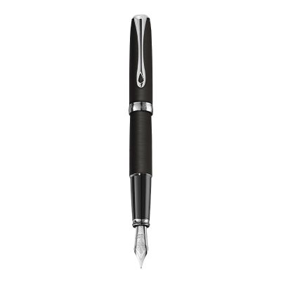 Stilou DIPLOMAT Excellence A2, cu penita M, din otel inoxidabil - Oxyd Iron