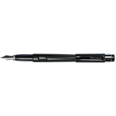Stilou DIPLOMAT Magnum, cu penita F, din otel inoxidabil - crow black
