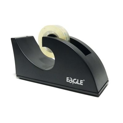 Dispenser birou Eagle 895, pentru banda adeziva, negru, plastic