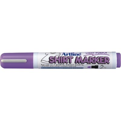 T-Shirt marker ARTLINE, corp plastic, varf rotund 2.0mm - mov deschis