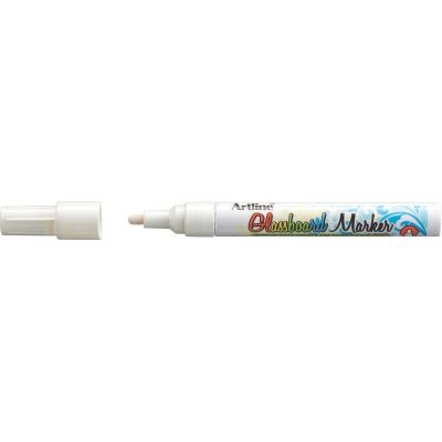 Marker pentru tabla de sticla ARTLINE Glassboard, varf rotund 2. 0mm - alb