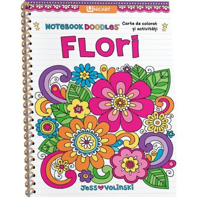 Flori. Carte de colorat si activitati - Jess Volinski