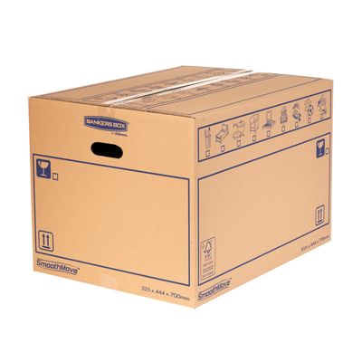 Cutie pentru transport si arhivare Fellowes SmoothMove Everyday, 100 litri