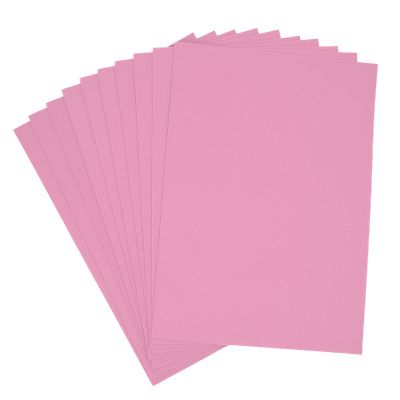 Hartie gumata A4, 1. 3mm, roz, set 10 coli, Colorarte