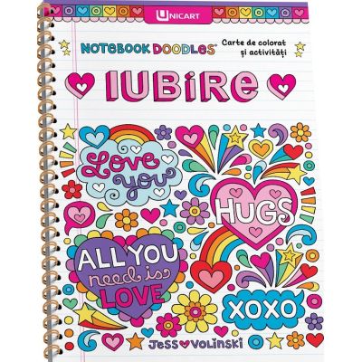 Iubire. Carte de colorat si activitati - Jess Volinski