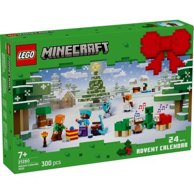 LEGO Minecraft. Calendar de advent 2025 21280, 300 piese