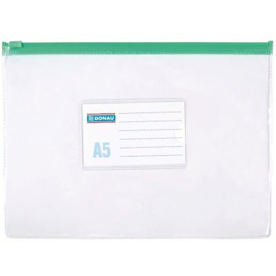 Mapa din plastic, A5, inchidere cu fermoar (DN100597)