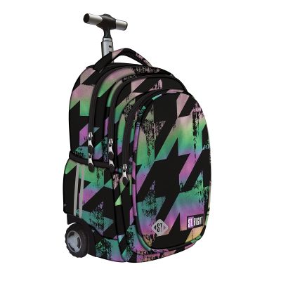 Troller TB01 ST Right Holo Impression 4 compartimente, 44x32x25 cm