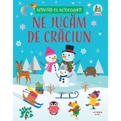 Ne jucam de Craciun. Activitati cu autocolante