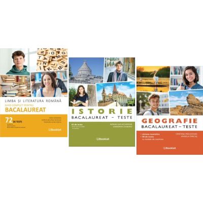 Pachet Bacalaureat 2026 Limba si literatura romana, Geografie si Istorie - Mimi Gramnea, Adrian Ilie Aichimoaie, Cristina Moldovan