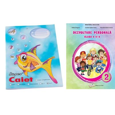 Pachet Caiet tip 2 Pestisor A5, 48 file, Casa Tipografica si Dezvoltare personala. Manual clasa a 2-a - Adina Grigore