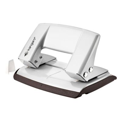Perforator Kangaro AION-10G, 10 coli, metalic, alb