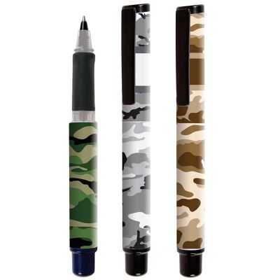 Roller Cresco GoPen 202001-D, 0. 7mm, corp plastic diverse culori, model Camuflaj
