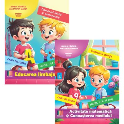 Set 2 auxiliare 4-5 ani 2025