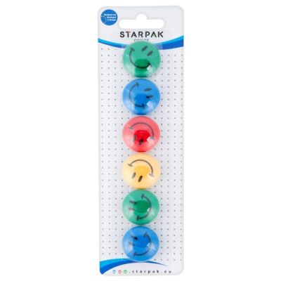 Magneti Starpak 378347 emoji, diverse culori, set 6 culori