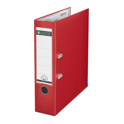 Biblioraft Leitz 180º, PP, A4, 80mm, rosu