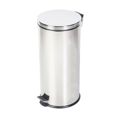 Cos inox cu pedala si galeata interioara, 30L