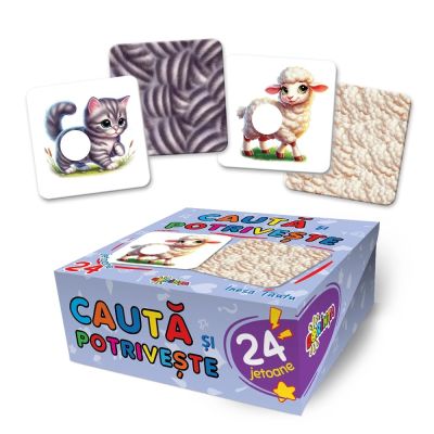 24 jetoane. Cauta si potriveste