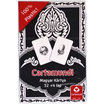 Carti de joc Unguresti din 100% plastic - Hagyomanyos Magyar Kartya