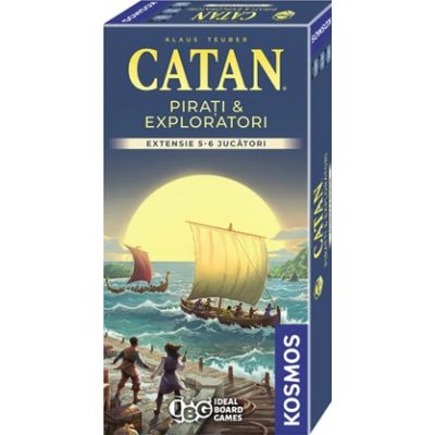 CATAN - Pirați & Exploratori - Extensie 5/6 jucători - EDIȚIA 2025