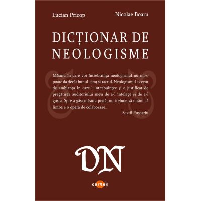 Dictionar de neologisme - Lucian Pricop