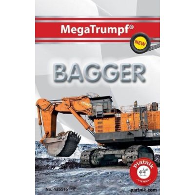 Joc de carti MegaTrumpf - BAGGER (EXCAVATOARE)