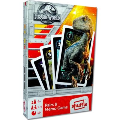 Joc de societate Jurassic World Pairs & Memo Game