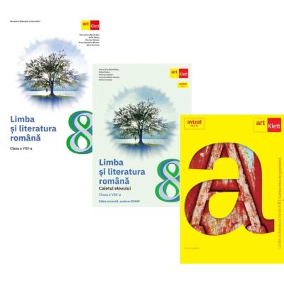 Pachet complet Limba si literatura romana clasa a 8-a: manual, caiet si cartea mea de gramatica - Florentina Samihaian, Sofia Dobra