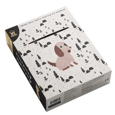 Prima mea carte textila cu fosnete. Animale domestice