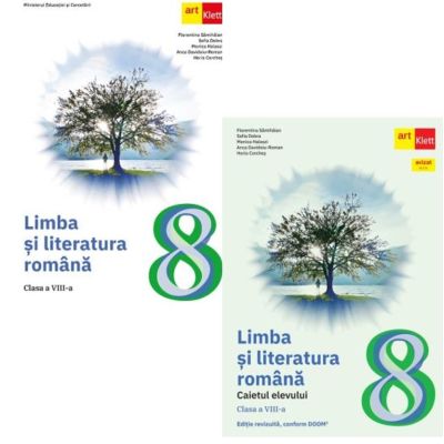 Pachet Limba si literatura romana pentru clasa a 8-a: manual si caiet - Sofia Dobra, Florentina Samihaian