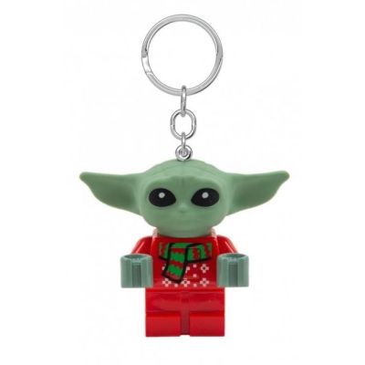 Breloc cu LED Baby Yoda, LEGO Grogu LGL-KE208AH