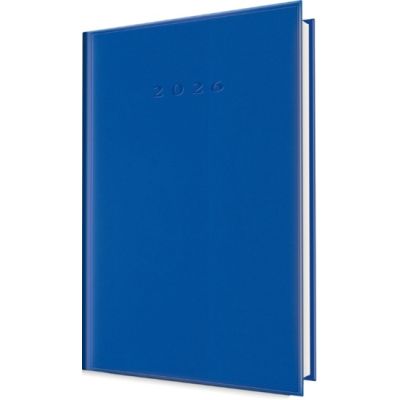 Agenda A5 datata 2026 Herlitz, 352 pagini, coperta buretata albastru deschis