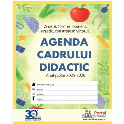 Agenda Cadrului Didactic 2025-2026