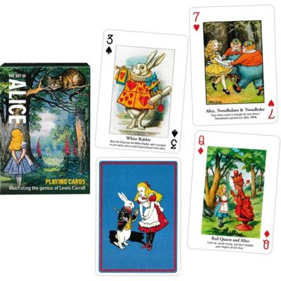 Carti de joc de colectie Piatnik - Alice in Tara Minunilor