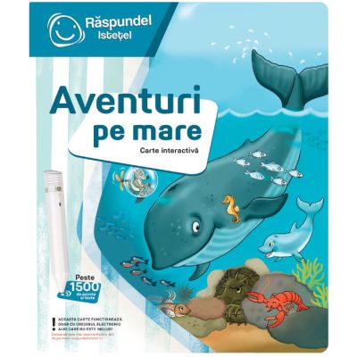 Raspundel Istetel, carte interactiva Aventuri pe mare