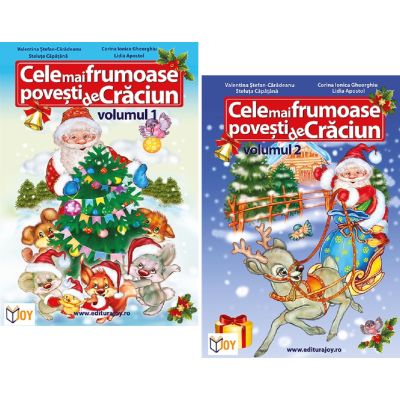 Pachet Cele mai frumoase povesti de Craciun, volumele 1 si 2 - Valentina Stefan Caradeanu