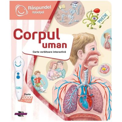 Raspundel Istetel, Carte interactiva Corpul uman