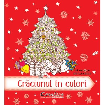 Craciunul in culori. 28 de file detasabile