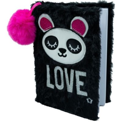 Jurnal CNX A5-2, A5, coperta velur, model love/panda