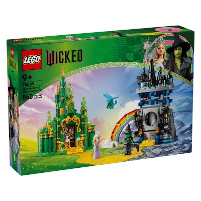 LEGO Wicked. Emerald City si Castelul Kiamo Ko 75689, 860 piese