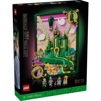LEGO Wicked. Tablou Emerald City 75685, 1518 piese