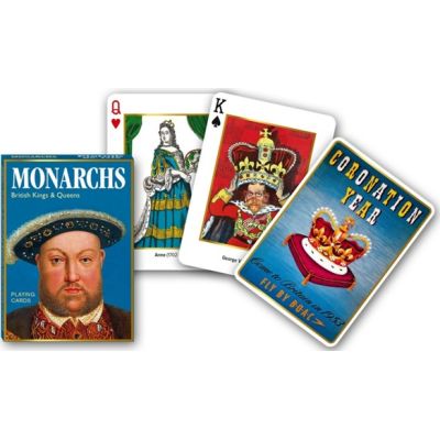Carti de joc de colectie cu tema Monarchs