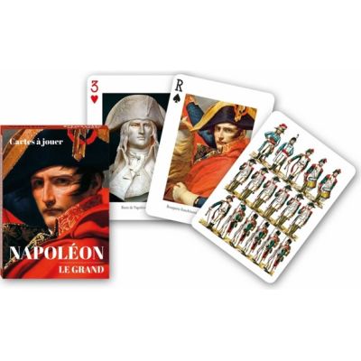 Carti de joc de colectie Piatnik, cu tema Napoleon