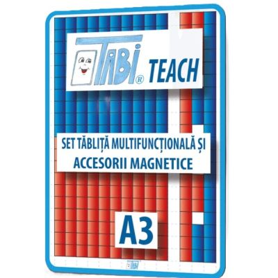 Tabi Teach, tablita multifunctionala A3 cu accesorii magnetice